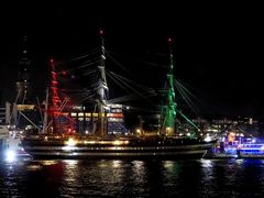 Amerigo Vespucci im Hamburger Hafen