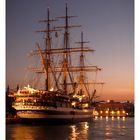 Amerigo Vespucci in Piraeus port