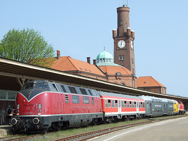 "Amerika-Bahnhof" am Steubenhöft in Cuxhaven