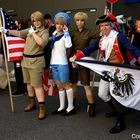 Amerika, Sealand, England und Preußen aus Hetalia