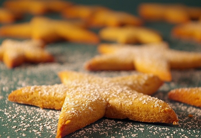 Amerikanische Lebkuchen-Sterne