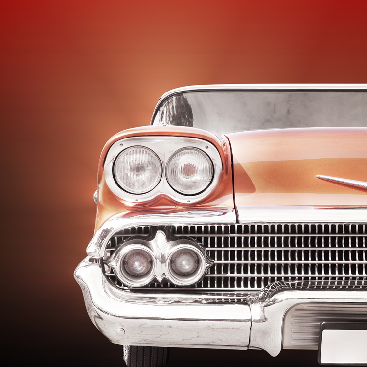Amerikanischer Oldtimer Impala 1958 Sport Coupe