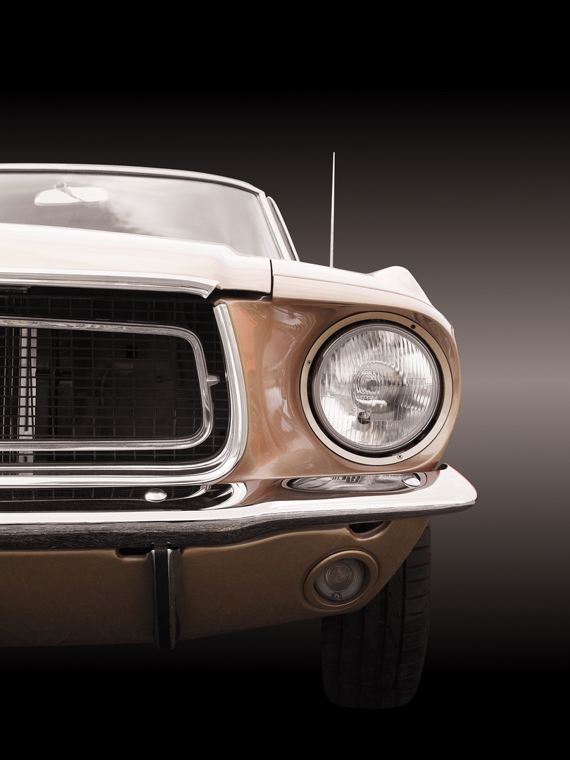 Amerikanischer Oldtimer Mustang Coupe 1968