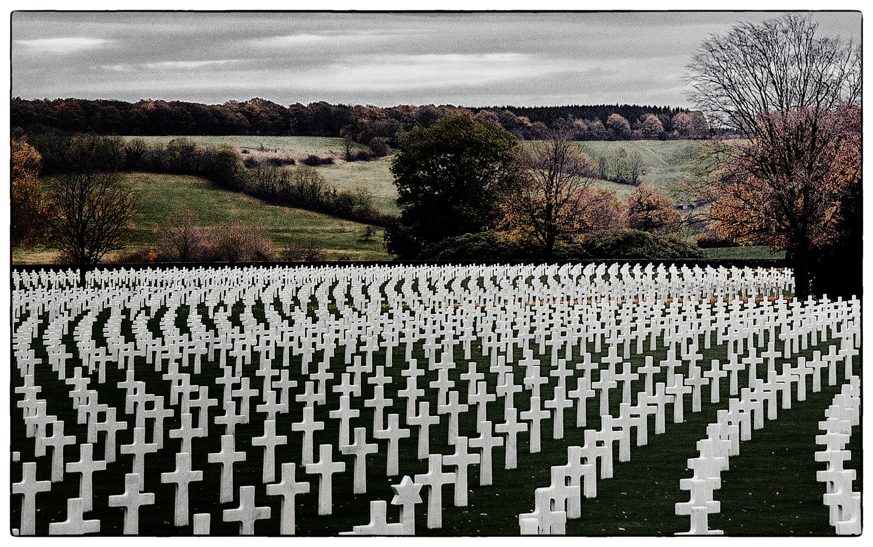 Amerikanischer Soldatenfriedhof - Cimetière militaire américain