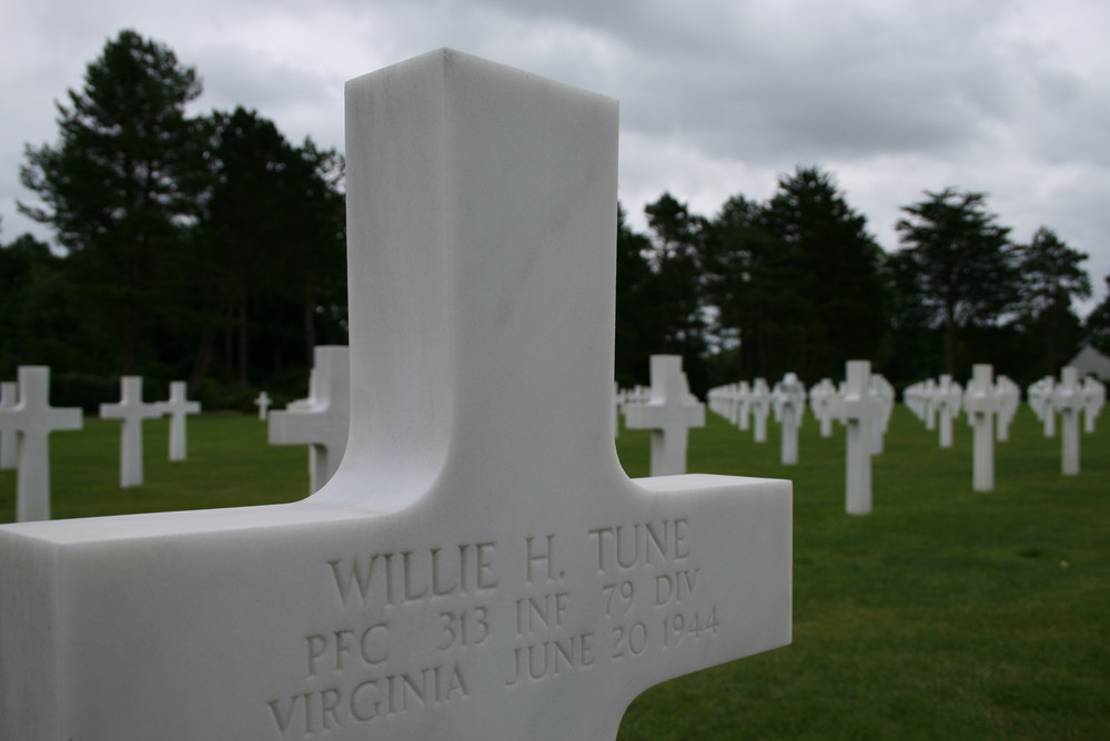 Amerikanischer Soldatenfriedhof in Frankkreich