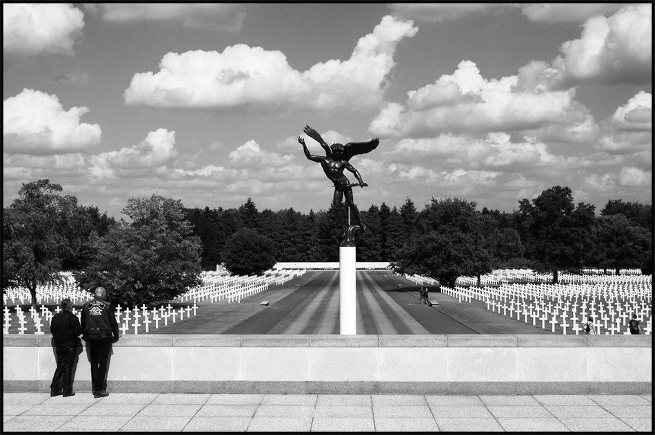amerikanischer Soldatenfriedhof in Henri-Chapelle ....