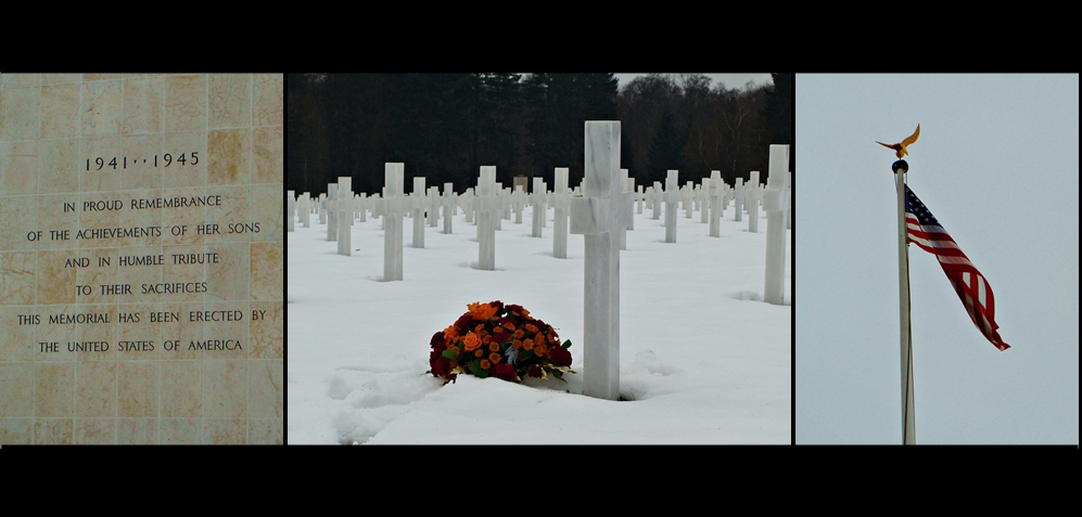 Amerikanischer Soldatenfriedhof in Sandweiler/Luxemburg