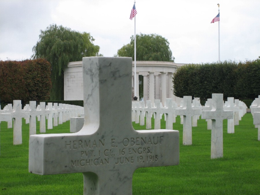 Amerikanischer Soldatenfriedhof in Thiaucourt