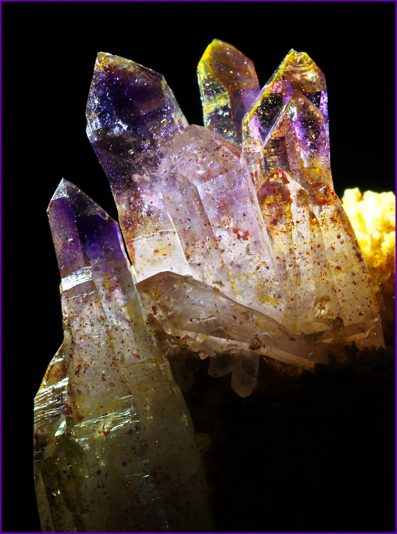 Amethyst KS-Stufe Brandberg - Namibia kuriose Wachstumsform