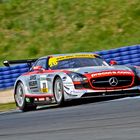 AMG Mercedes SLS GT3 - Kenneth Heyer in Schräglage