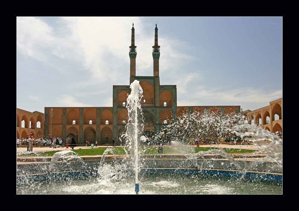 Amir Chaqmaq Fassade in Yazd