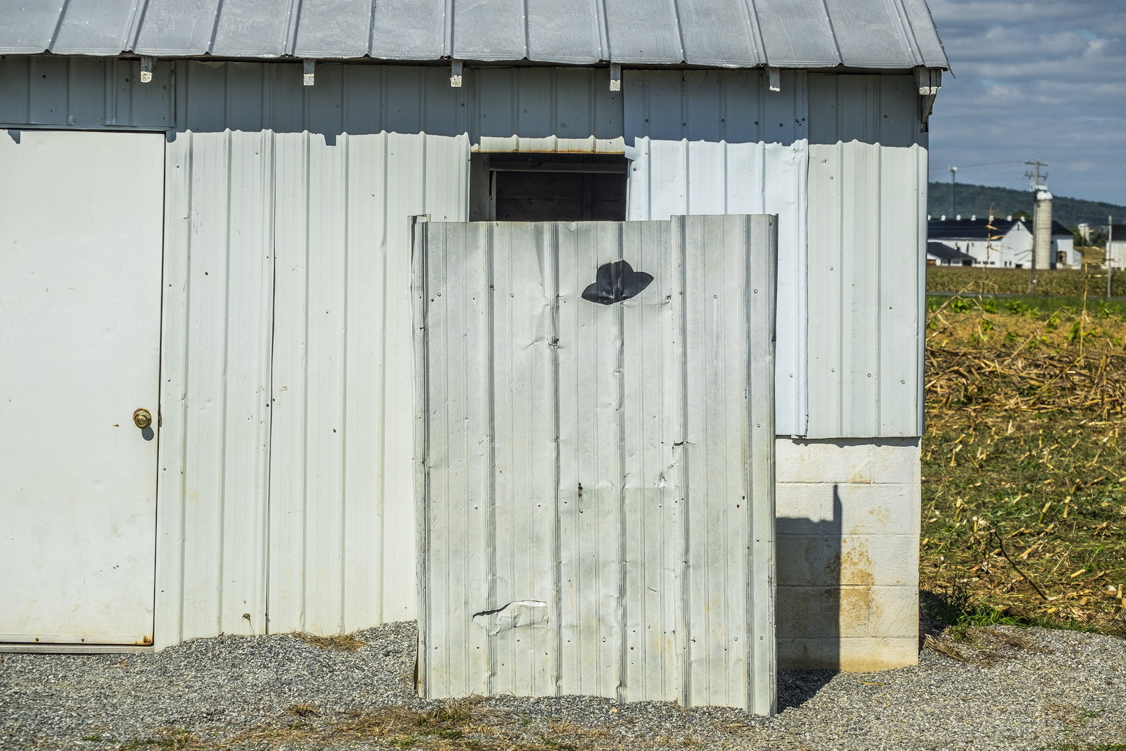 Amische Toilette Mann