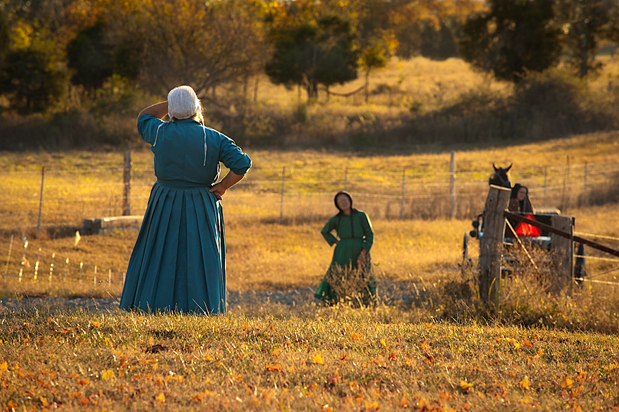 Amish farmers