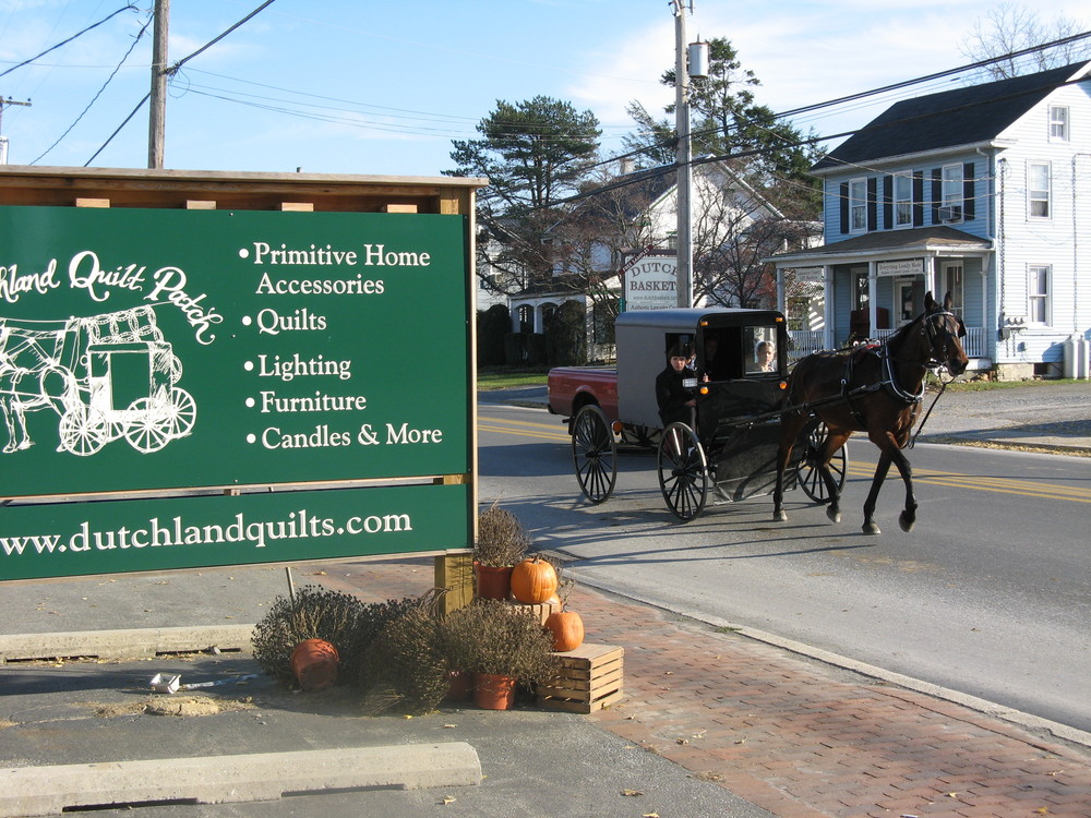 Amish People in Lancaster County