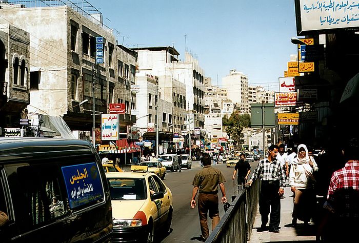 Amman - Downtown traffic