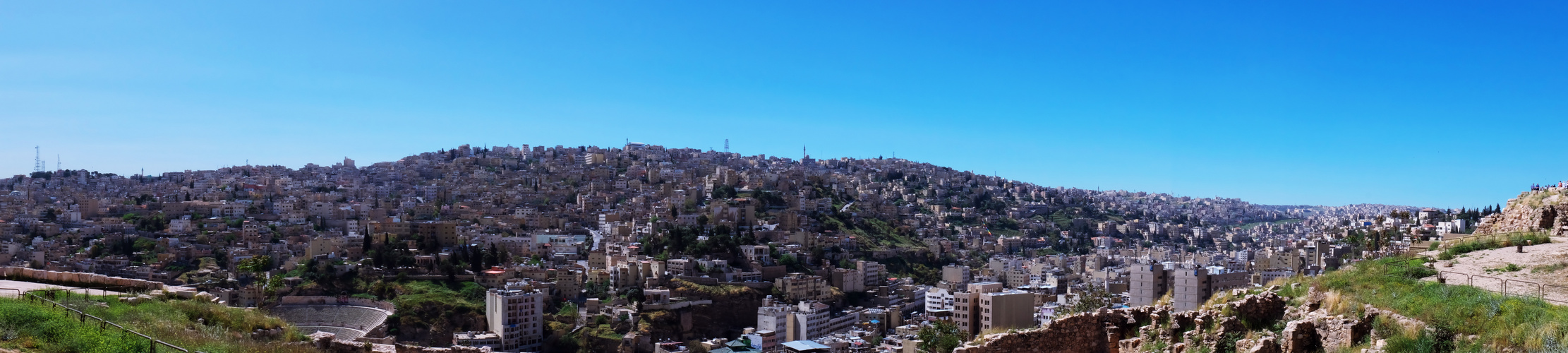 Amman- eine beindrukende Skyline