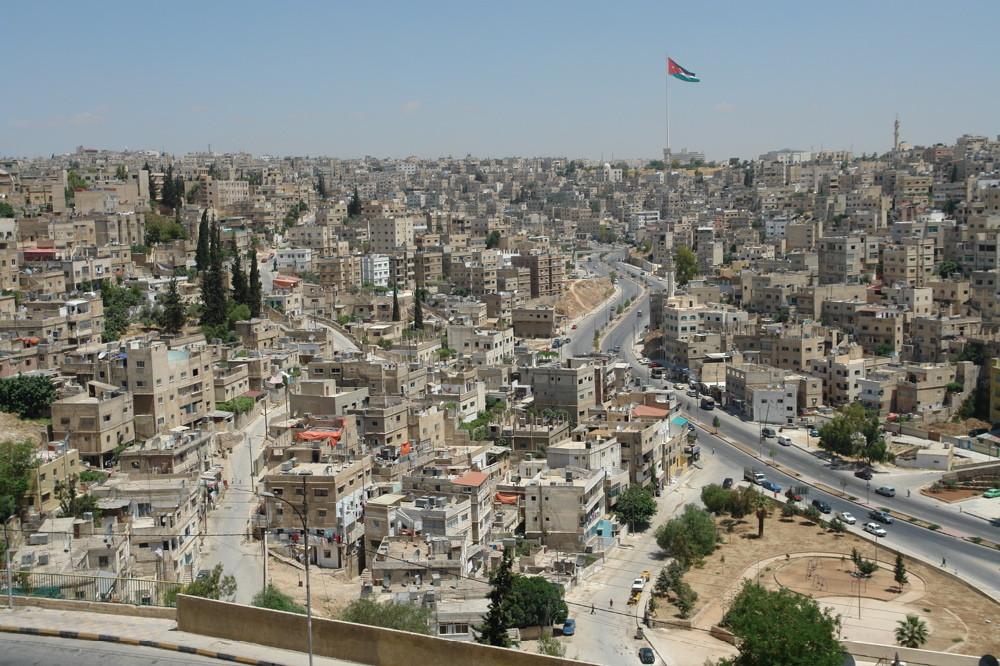 Amman, Jordanien - Blick vom Zitadellenhuegel