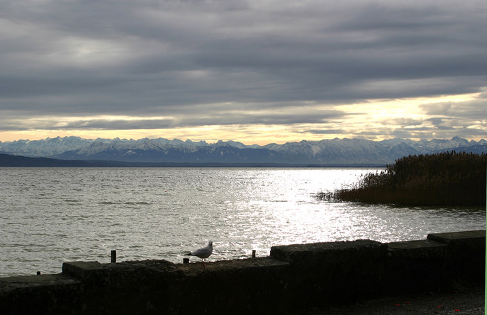 Ammersee am Abend