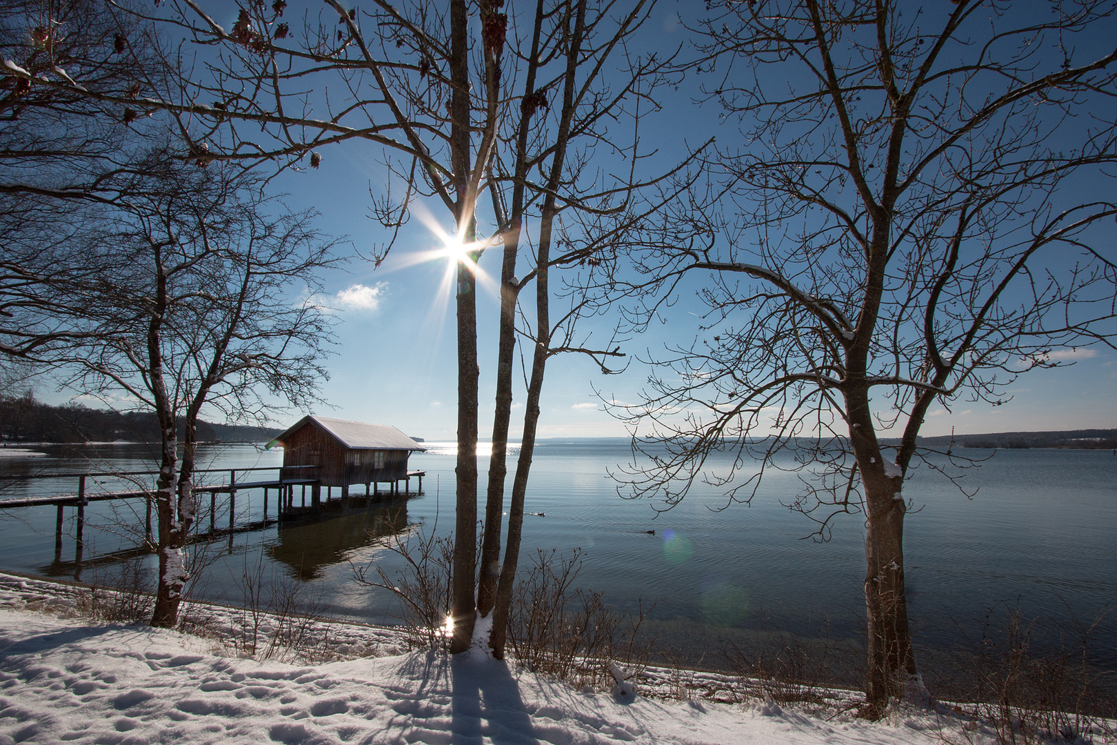 Ammersee am Mittag