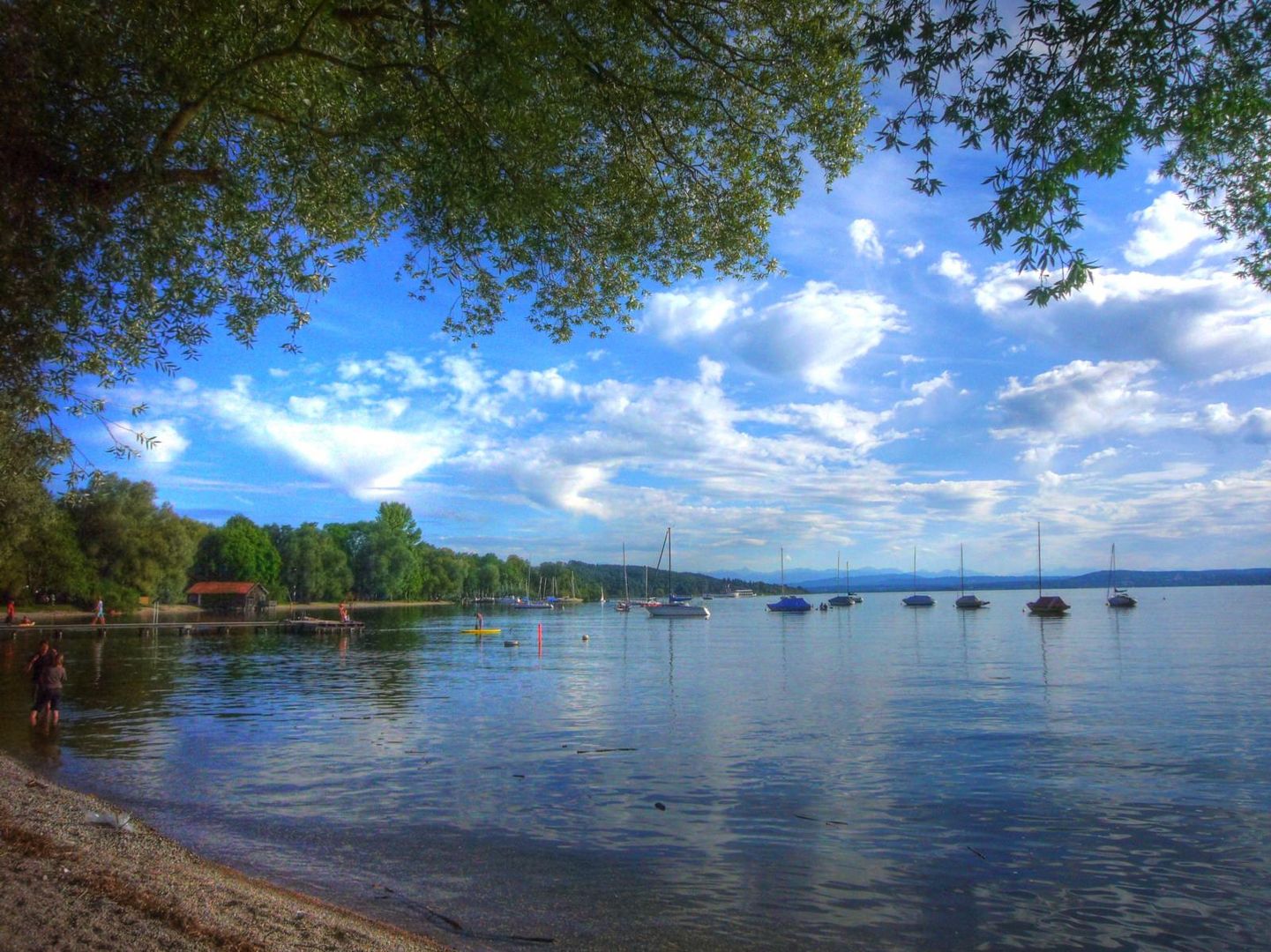 Ammersee bei Herrsching