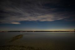 Ammersee bei Nacht