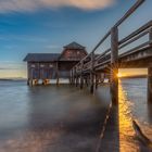 Ammersee bei Sturm