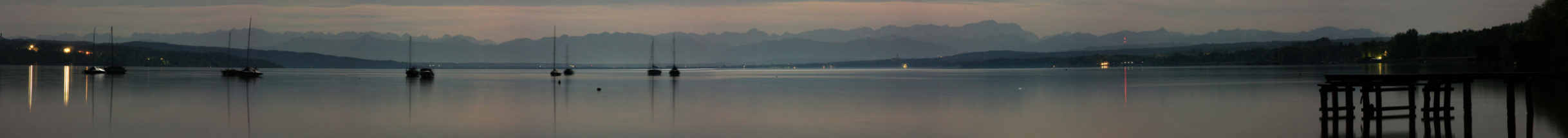 Ammersee by night