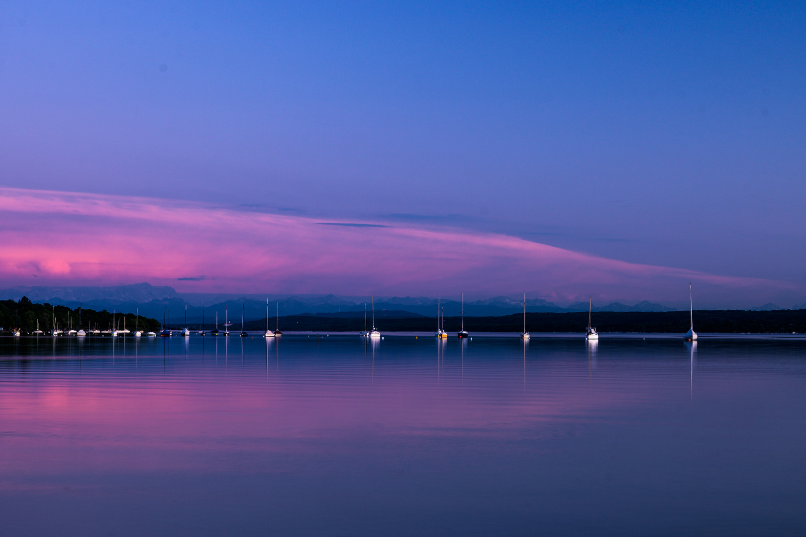 Ammersee Dämmerung