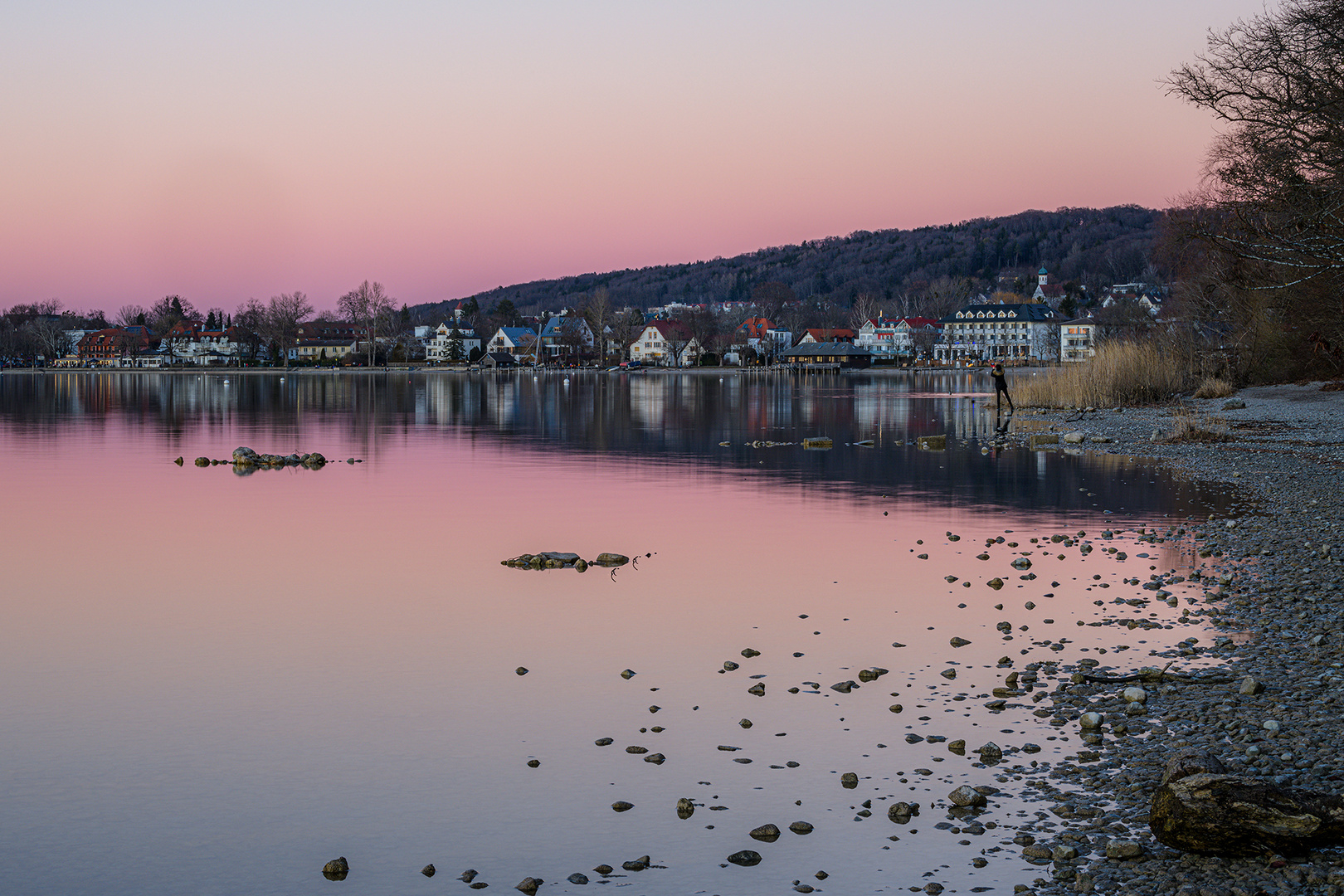 Ammersee Farben im Februar