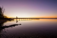 Ammersee Farben im Februar