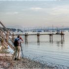 Ammersee - Fotograf bei der Arbeit