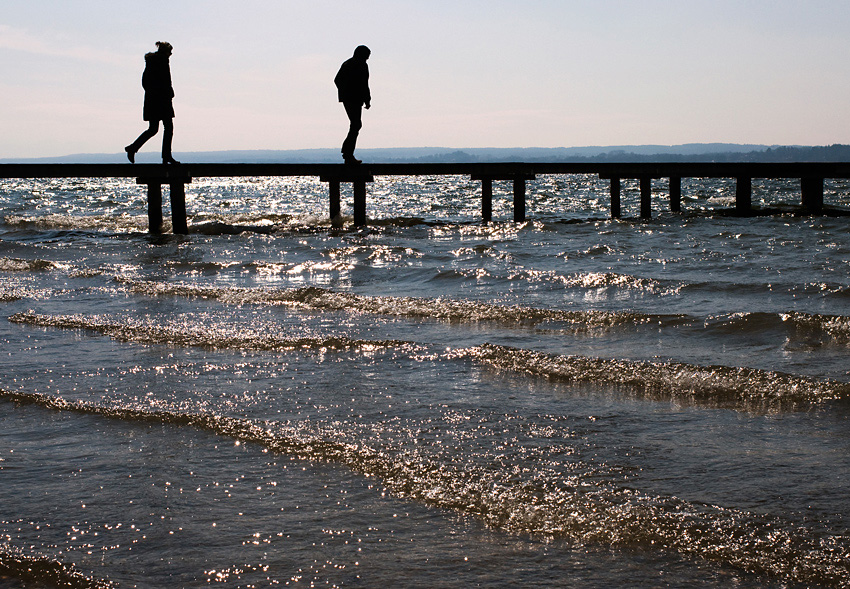 Ammersee im Abendlicht