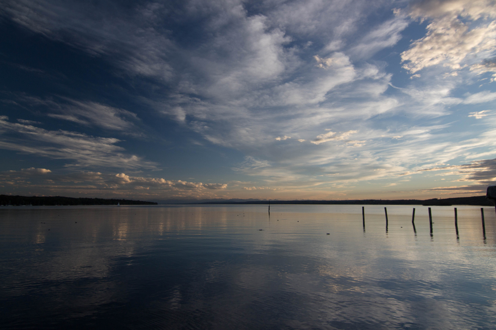 Ammersee im Föhn