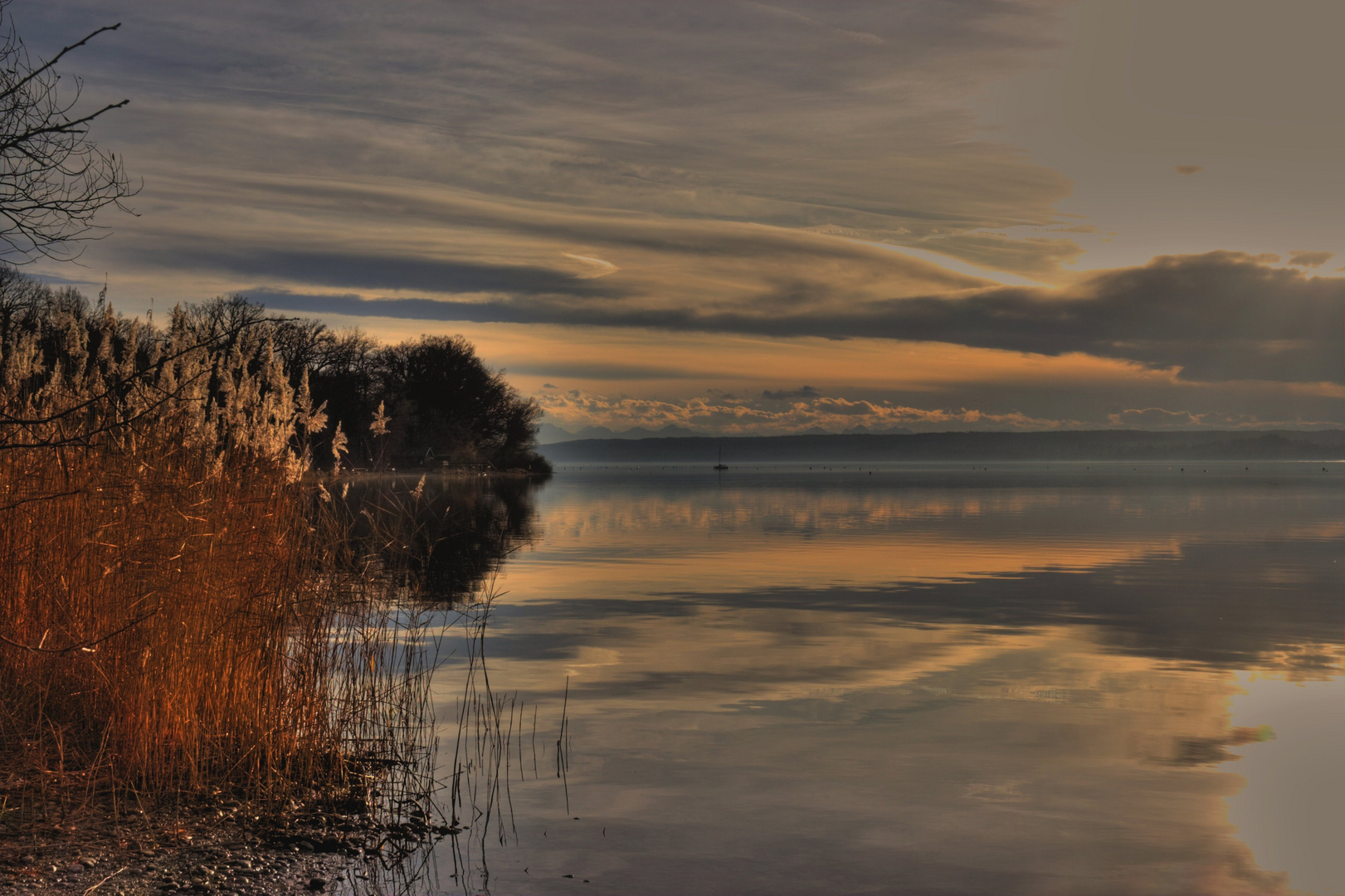 Ammersee im Herbst