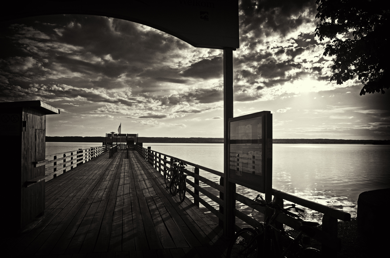 Ammersee in Abendstimmung