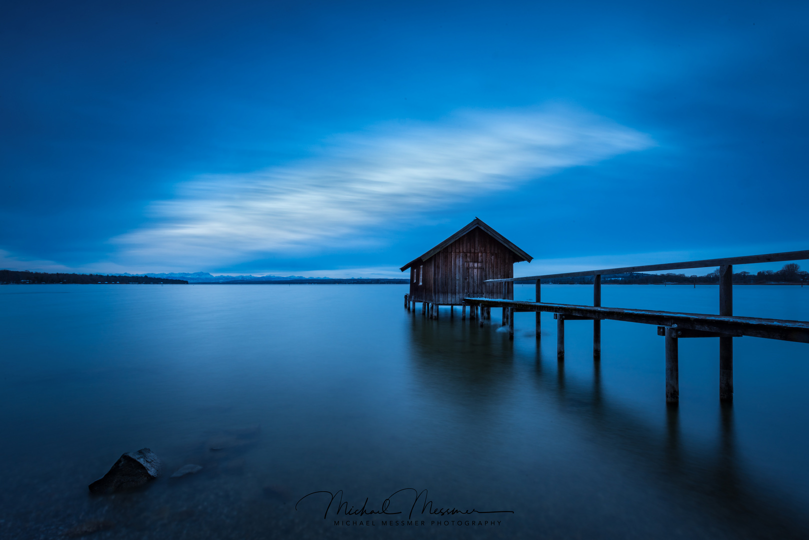 Ammersee in Blau