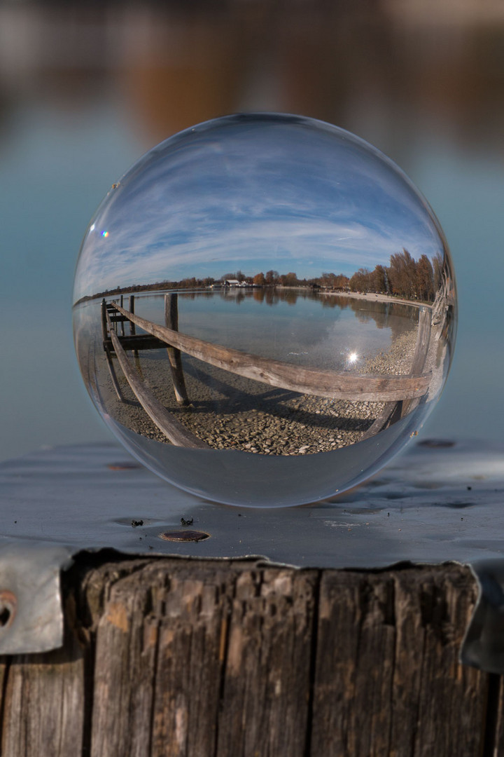 Ammersee in der Kugel