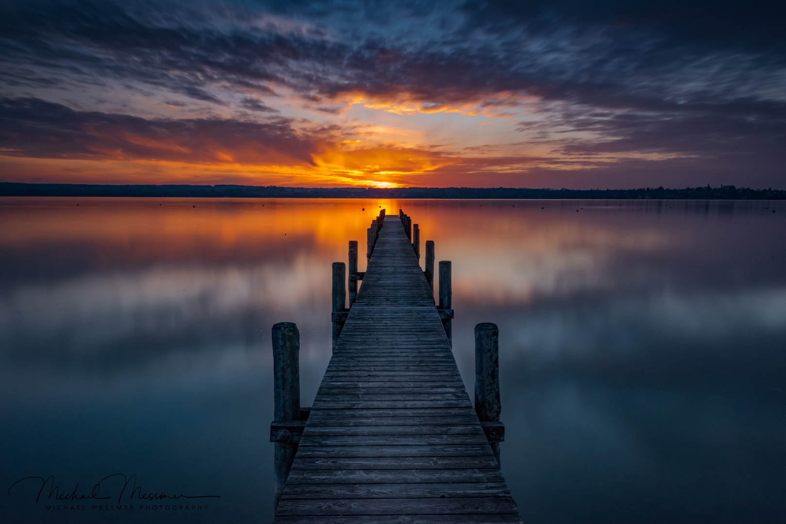 Ammersee mit Steg