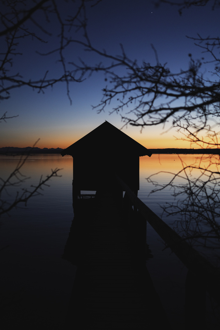 Ammersee-Silhouette