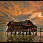 Ammersee Stegen Wetterstimmung