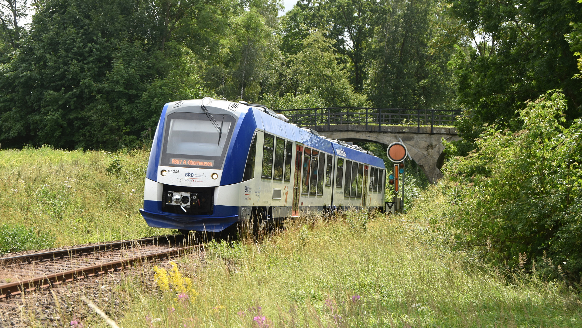 Ammerseebahn nahe Schondorf 20.7.2023