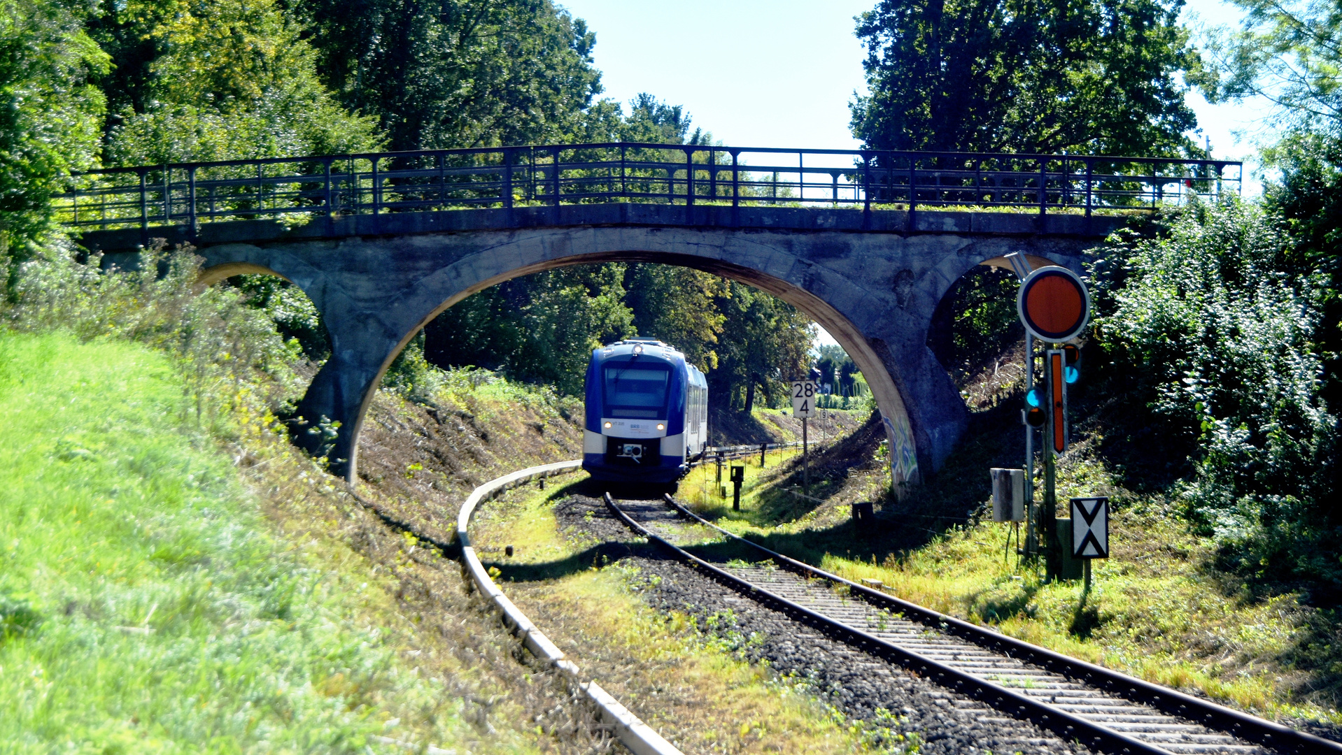 Ammerseebahn zwischen Schondorf und Greifenberg 21.9.2023