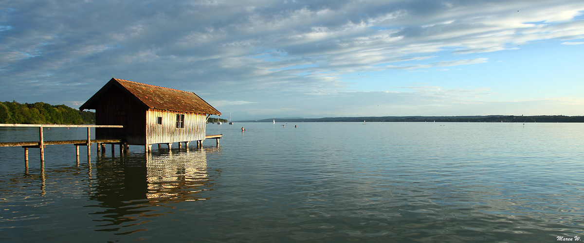 Ammerseeblick in Stegen