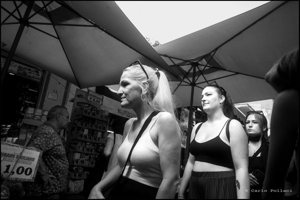 Among the crowd of the popular market # II