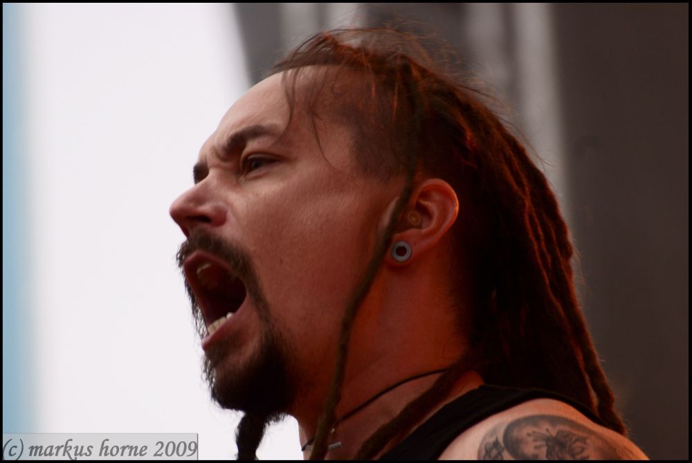 Amorphis beim Tuska 2009