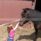 Amour enfant cheval !