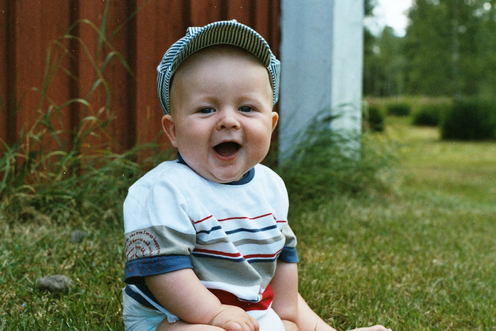 Amoz einem schwedischen Sommertag