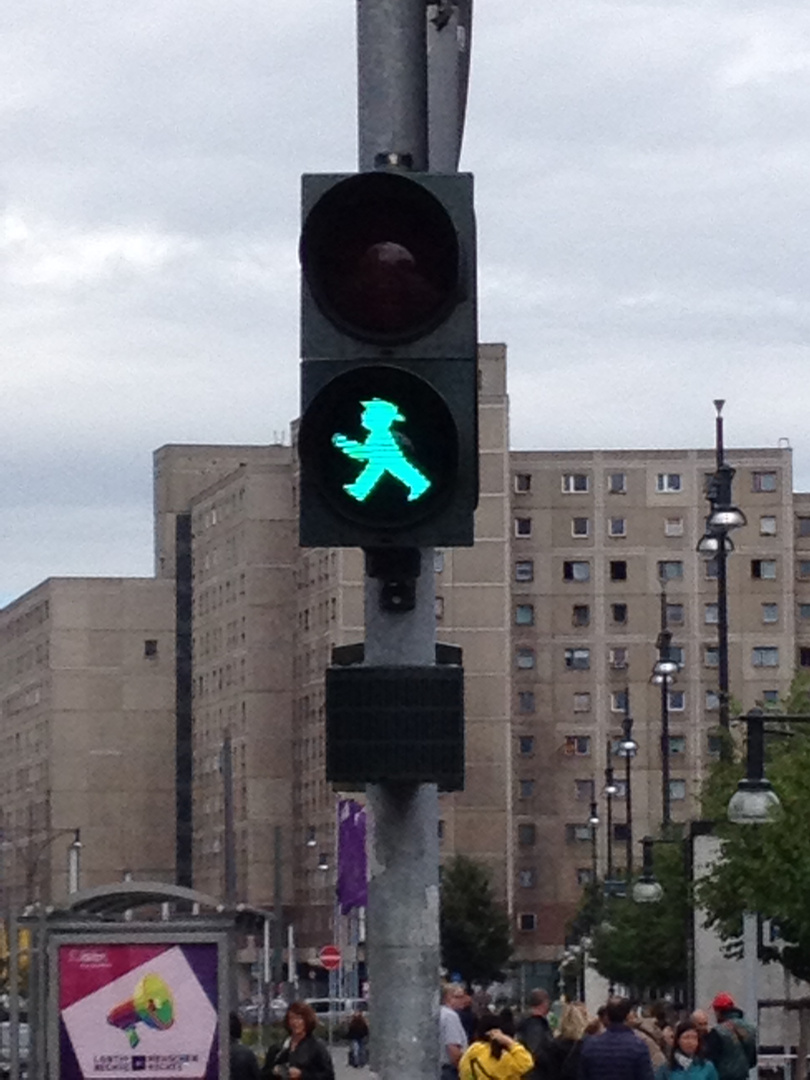 Ampelmännchen grün