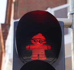 Ampelmännchen in Bad Zwischenahn . . .