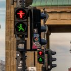 Ampelmännchen in Belin